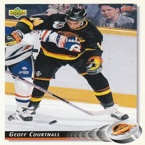 Geoff Courtnall Hockey Card Collection - Picture 2 of 8